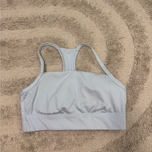 Target Blue Sports Bra with Racerback Design